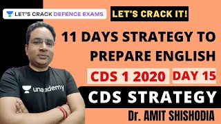 Day 15: Para Jumbled Sentences | 11 Days Strategy to Prepare for English | CDS 1 2020 Strategy