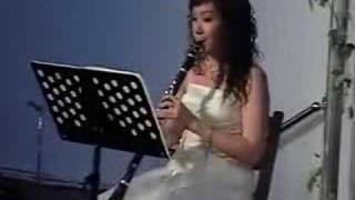 Sonata for Clarinet and Piano in E Flat Major - Judy's wedding concert