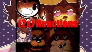 Reacting to Bendy vs Tattletail and Freddy vs Mama Tattletail by JMB!