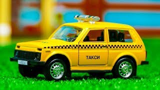 Мультик про машинки. Новая машина, Такси, Автобус, Эвакуатор. Серия 251 Мир Машинок