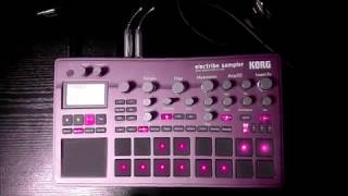 Boom bap beat with Korg Electribe sampler 2(From vinyl)