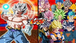 Vegetto Mastered Ultra Instinct VS 50 Characters | Dragon Ball Z Budokai Tenkaichi 3