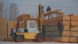 Львовский автопогрузчик АП-40810. Грузоподъемность 5 т.