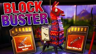 BLOCKBUSTER & Legendary Troll Llama OPENING! | Fortnite Save the World