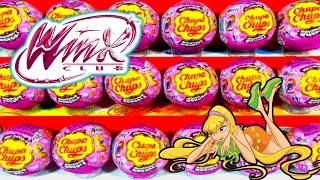 Открываем Киндер Сюрприз Чупа Чупс Клуб Винкс Unboxing Surprise Eggs Club Winx Chupa Chups 90 е