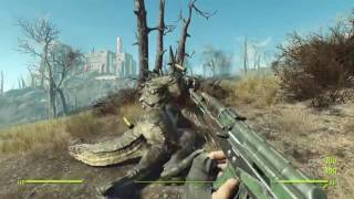 FALLOUT 4 - AKM power (very hard,no V.A.T.S.)