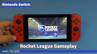 Nintendo Switch: Rocket League Gameplay