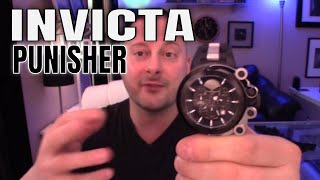 Invicta Watches Review : Invicta Marvel Punisher Coalition Forces Trigger Limited Edition Watch
