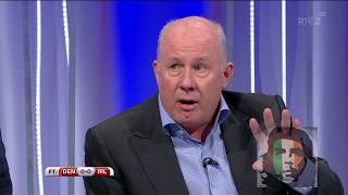 Denmark 0-0 Ireland post match analysis HD Dunphy, Brady, Duff