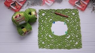 Платье "Весна". Часть 5.  Кокетка крючком 8-10 ряды.