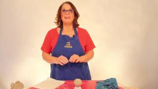 How to Make Three Clay Winter Projects-7-Angel Candy Dish Part 1