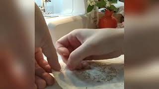 Как сшить берет кукле.Мастер класс.