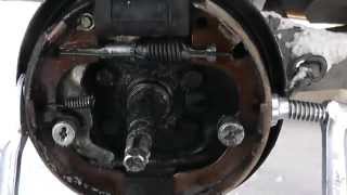 8.18 ЗАМЕНА ЗАДНИХ КОЛОДОК НА  Toyota  ч2.
