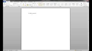 Как поставить ударение в word 2007 и word 2010