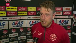 Youri Loen over het gelijkspel van City FC tegen Jong AZ