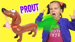 JEU - MEDOR PÈTE-FORT - QUI RAMASSERA la CROTTE de MEDOR ? - Jeu de société en famille