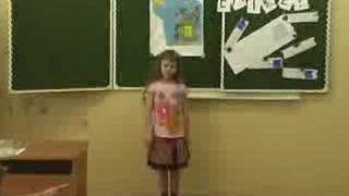 Спектакль "Cinderella" во 2"Б" классе, школа №1106, Москва