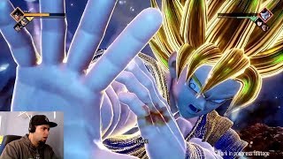 NEW SPIRIT BOMB GOKU JUMP FORCE GAMEPLAY REACTION! E3 2018 Gameplay