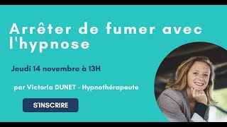 [CONFERENCE] Arrêter de fumer avec l'hypnose