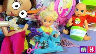 КАТЯ И МАКС ВЕСЕЛАЯ СЕМЕЙКА. Катя и новые наряды из одежды мамы. #Мультики