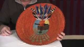 Navajo Yei Basket by Elsie Holiday (#416)