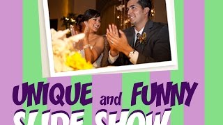 UNIQUE and FUNNY wedding slideshow