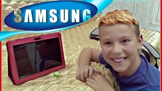 РАСПАКОВКА ЧЕХОЛ ПЛАНШЕТ Для Samsung Galaxy Tab 2 10.1 Book Cover review + СЛАДКАЯ ВАТА ГЕЛЕНДЖИК