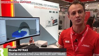 Programmation de l'usinage avec des fraises à segment cercle chez Topsolid Missler