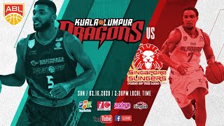 Kuala Lumpur Dragon v Singapore Slingers | FULL GAME | 2019-2020 ASEAN Basketball League