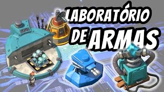 Construindo Laboratório de Armas | Boom Beach | #Em 15 Minutos#