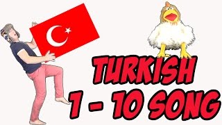 Learn Turkish | Turkish Numbers | Count in Turkish | 1 - 10 in Turkish | Türkçe öğren