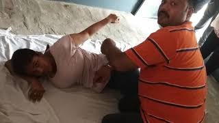 *Frozen shoulder*and*Slip disc* cured  chiropractic treatment by Dr Mohit #Noida#India#