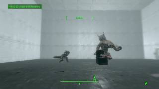Fallout 4 - Glowing Mirelurk King Vs Behemoth