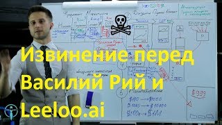 ☠ Извинение перед Василий Рий и Leeloo.ai за клевету и порчу репутации. Отзывы клиентов Leeloo.ai