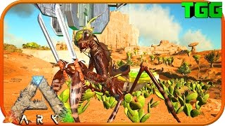 Ark Scorched Earth | Mantis Taming & Alpha Terror Worm #3 (Scorched Earth Gameplay)