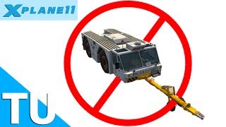 [TUTORIAL] - Como sumir com o Pushback Tug padrão do XPlane 11