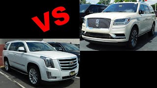 2019 Cadillac Escalade vs 2019 Lincoln Navigator