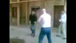 Чеченец против русского толстяка. Chechen vs russain 6