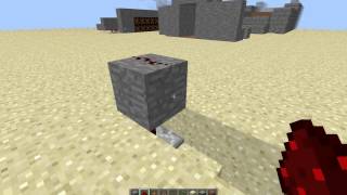 Механизмы Minecraft-Скрытая кнопка