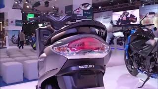 Suzuki Burgman Street 125cc Scooter Walkaround India Launch & details in Hindi \ Auto Expo 2018