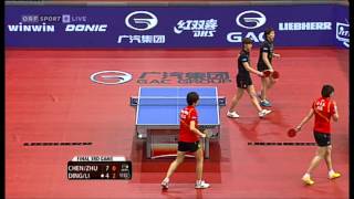 Austrian Open 2013 - CHEN Meng  / ZHU Yuling VS DING Ning / LI Xiaoxia
