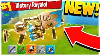 NEW Legendary SNOWBALL LAUNCHER! (Fortnite: Battle Royale Update!)