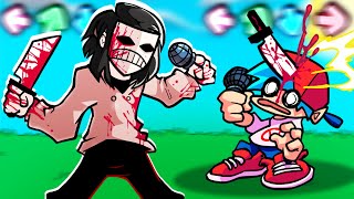 КРИПИПАСТА Убийца Джефф во Friday Night Funkin' ФНФ vs Джефф Киллер (Friday Night Trepidation)