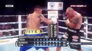 УСИК - ГЛОВАЦКИЙ. Лучшие моменты. USYK vs GLOWACKI.  ? Highlights.