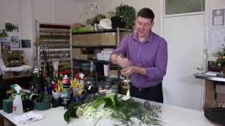 Свадебный букет из каллы Мастер класс