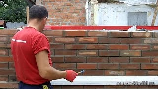 Внутренняя расшивка кирпичной кладки - [© masterkladki]