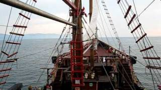 MEXICO PUERTO VALLARTA SHOW BARCO PIRATA