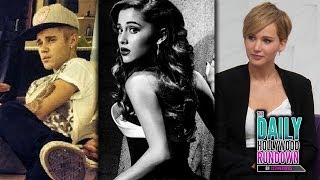Ariana Grande Defends Miley Cyrus! Jennifer Lawrence Kisses Liam & Josh! Bieber's Brazilian Girl!