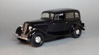 ГАЗ-М1 | Автолегенды СССР №34 | Обзор масштабной модели 1:43 DeAgostini