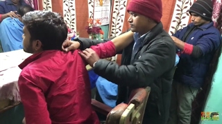 Darjeeling Barber Best Head & Upper Body Massage | Part -1 | ASMR
